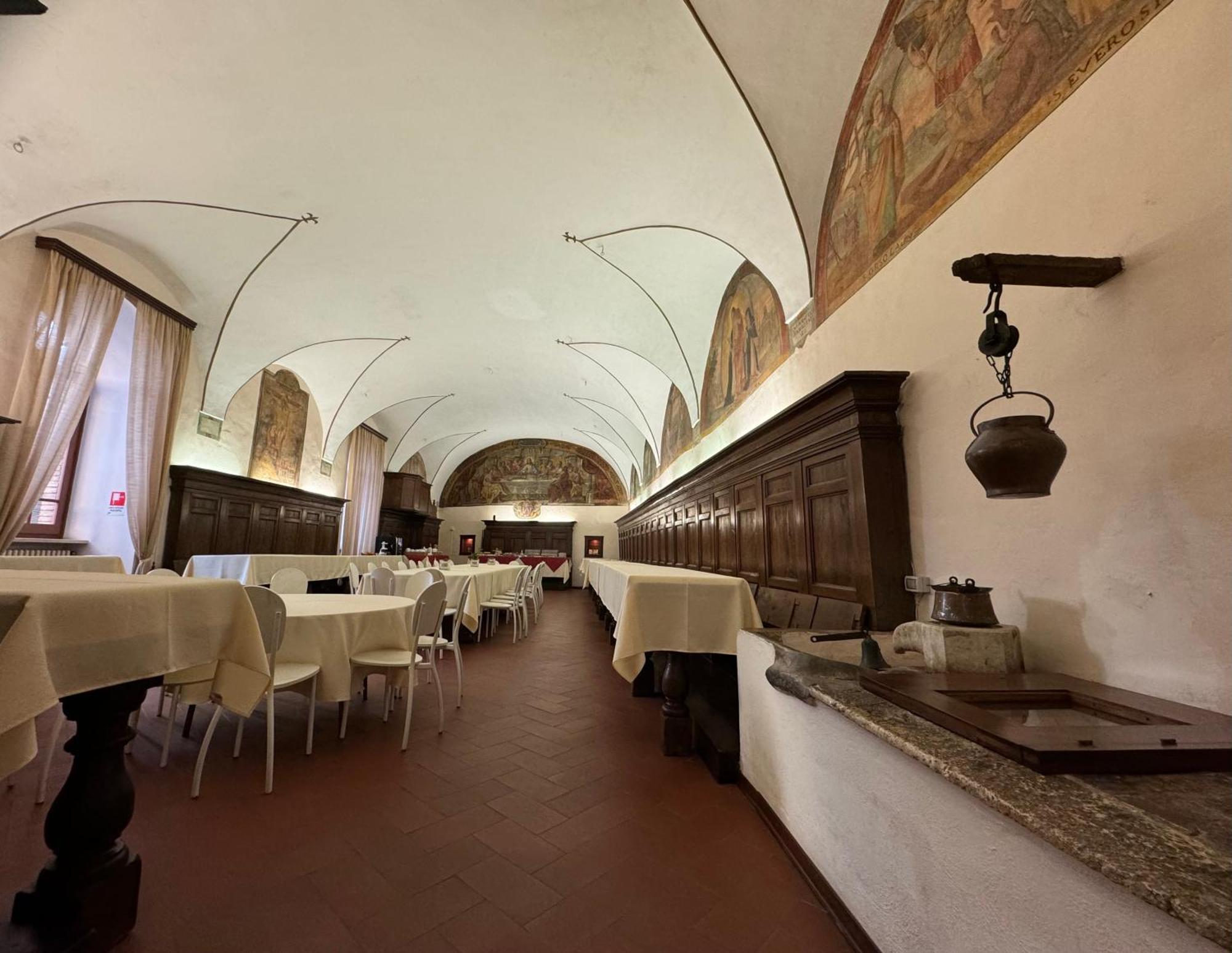 فندق Monastero Ss. Annunziata تودي المظهر الخارجي الصورة The refectory