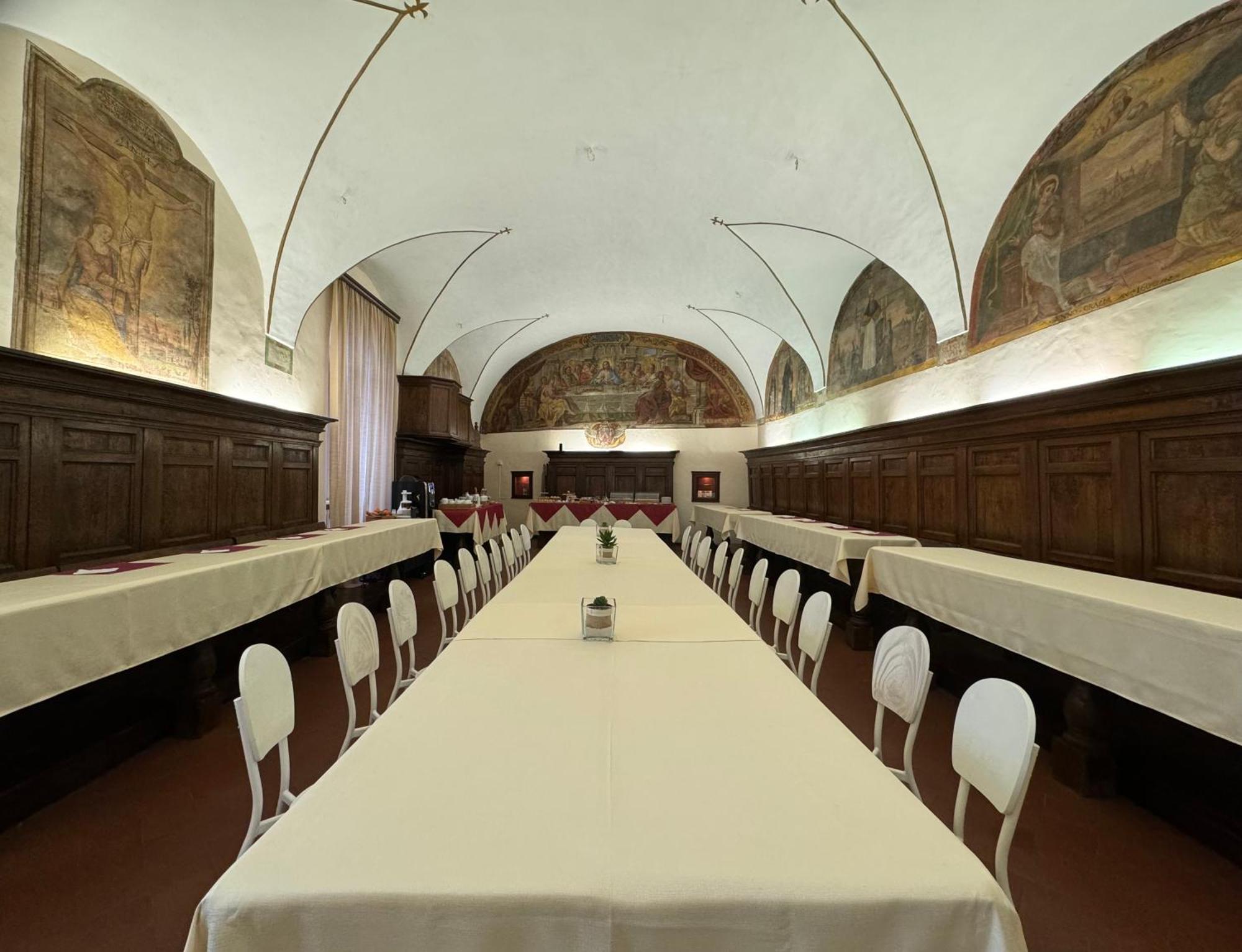 فندق Monastero Ss. Annunziata تودي المظهر الخارجي الصورة The refectory